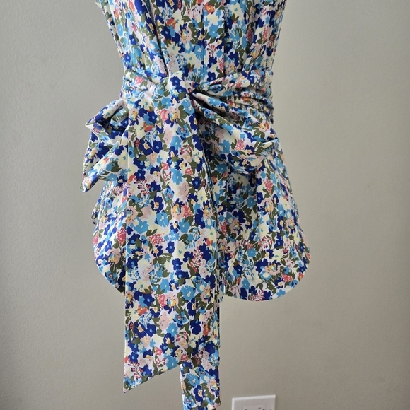Maeve Tie-Front Floral Sleeveless Top Size XS NWOT - Picture 6 of 10